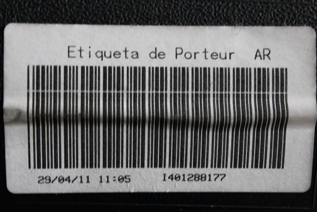 VRATNI PANEL OEM N. PNPSTCTC4GRAPICAMK1MV5P ORIGINAL REZERVNI DEL CITROEN C4 PICASSO/GRAND PICASSO MK1 (2006 - 08/2013) DIESEL LETNIK 2011