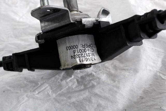 ROCNI SISTEM ZA DVIGOVANJE ZADNJEGA STEKLA  OEM N. 51723324 ORIGINAL REZERVNI DEL FIAT PUNTO EVO 199 (2009 - 2012)  BENZINA LETNIK 2011