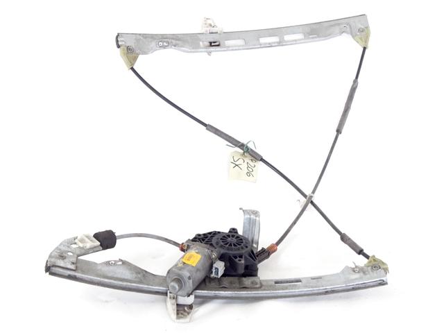 MEHANIZEM DVIGA SPREDNJIH STEKEL  OEM N. 16678 SISTEMA ALZACRISTALLO PORTA ANTERIORE ELETTR ORIGINAL REZERVNI DEL PEUGEOT 206 / 206 CC 2A/C 2D 2E/K R (2003 - 10/2008) DIESEL LETNIK 2005