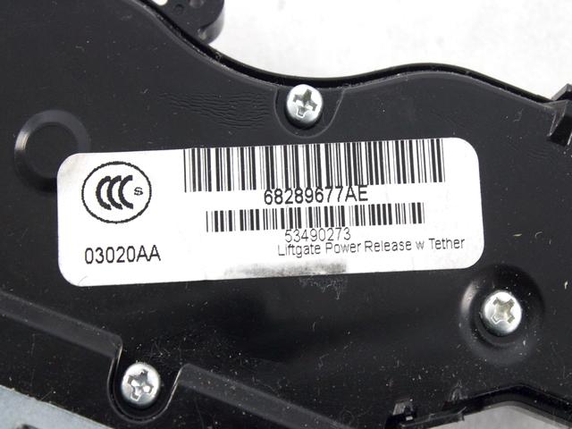 ZAKLEPANJE PRTLJA?NIH VRAT  OEM N. 68289677AE ORIGINAL REZERVNI DEL JEEP COMPASS MP M6 MK2 (DAL 2017)DIESEL LETNIK 2020