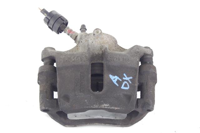 SPREDNJE DESNE ZAVORNE CELJUSTI  OEM N. 7701207787 ORIGINAL REZERVNI DEL RENAULT KANGOO KC0/1 MK1 R (2003-2008) DIESEL LETNIK 2006