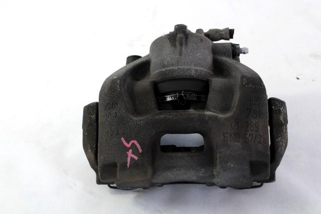 SPREDNJE LEVE ZAVORNE CELJUSTI  OEM N. 77364225 ORIGINAL REZERVNI DEL FIAT CROMA 194 MK2 R (11-2007 - 2010) DIESEL LETNIK 2008