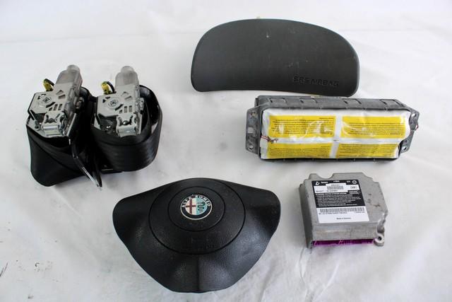 KIT AIRBAG KOMPLET OEM N. 18933 KIT AIRBAG COMPLETO ORIGINAL REZERVNI DEL ALFA ROMEO 147 937 R (2005 - 2010) DIESEL LETNIK 2005