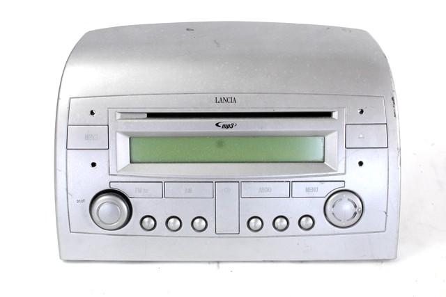 RADIO CD / OJACEVALNIK / IMETNIK HIFI OEM N. 735446374 ORIGINAL REZERVNI DEL LANCIA Y YPSILON 843 R (2006 - 2011) BENZINA LETNIK 2008