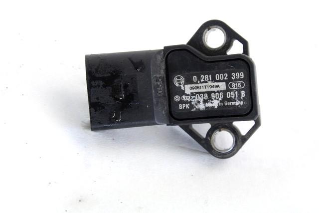 TLAK IZPUSNIH PLINOV SENZORJA OEM N. 038906051B ORIGINAL REZERVNI DEL SEAT LEON 1P1 MK2 (2005 - 2012) BENZINA LETNIK 2009