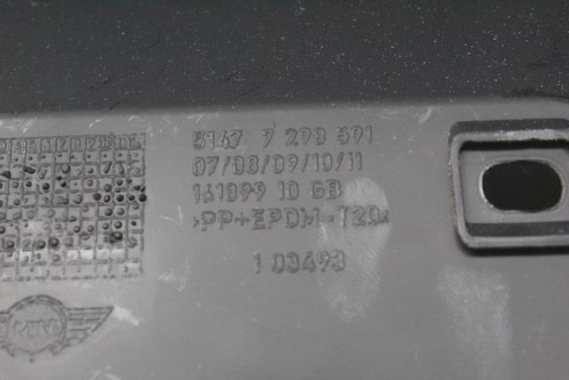 ZAPORA / ROCAJ ZADAJ  OEM N. 51477298591 ORIGINAL REZERVNI DEL MINI ONE - COOPER F55 / F56 / F57 (2014-2018)DIESEL LETNIK 2015