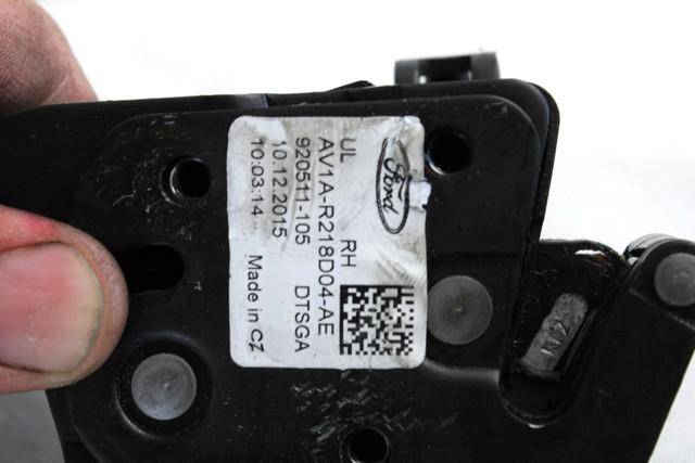 CENTRALNI ZAKLEP SPREDNJIH VRAT  OEM N. AV1A-R218D04-AE ORIGINAL REZERVNI DEL FORD BMAX JK (2012 - 2018)DIESEL LETNIK 2016