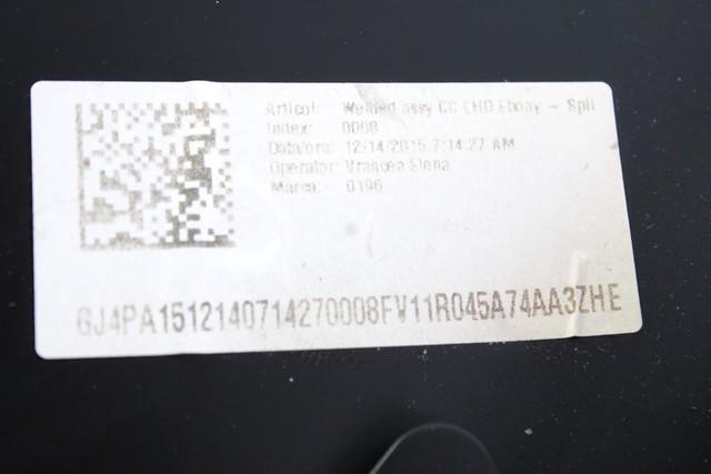 PLASTIKA MED SEDEZI BREZ NASLONJALA ROK OEM N. FV11-R045A74-AAW ORIGINAL REZERVNI DEL FORD BMAX JK (2012 - 2018)DIESEL LETNIK 2016