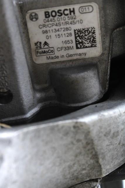 MOTOR OEM N. XUJB 55537 ORIGINAL REZERVNI DEL FORD BMAX JK (2012 - 2018)DIESEL LETNIK 2016