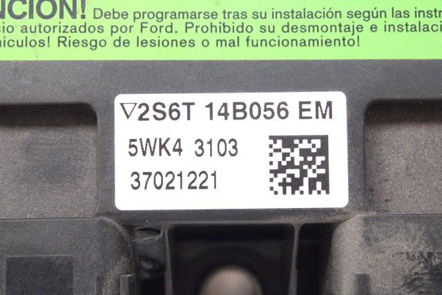 KIT AIRBAG KOMPLET OEM N. 16085 KIT AIRBAG COMPLETO ORIGINAL REZERVNI DEL FORD FIESTA JH JD MK5 (2002 - 2005) BENZINA LETNIK 2002