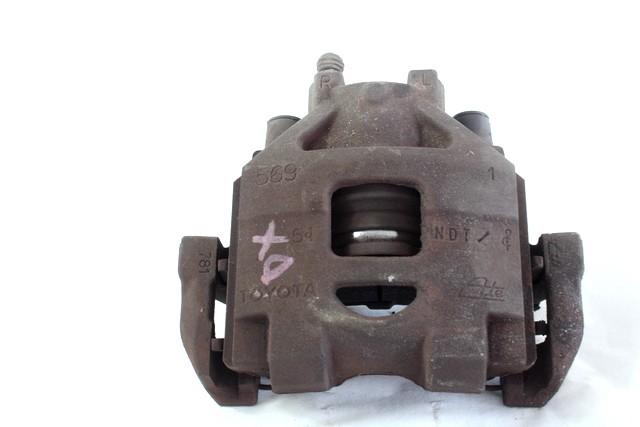 SPREDNJE DESNE ZAVORNE CELJUSTI  OEM N. 477300D070 ORIGINAL REZERVNI DEL TOYOTA YARIS P9 MK2 (01/2006 - 2009) BENZINA LETNIK 2007