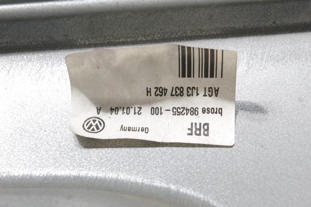 MEHANIZEM DVIGA SPREDNJIH STEKEL  OEM N. 8461 SISTEMA ALZACRISTALLO PORTA ANTERIORE ELETTRI ORIGINAL REZERVNI DEL VOLKSWAGEN GOLF IV 1J1 1E7 1J5 MK4 BER/SW (1998 - 2004) DIESEL LETNIK 1998