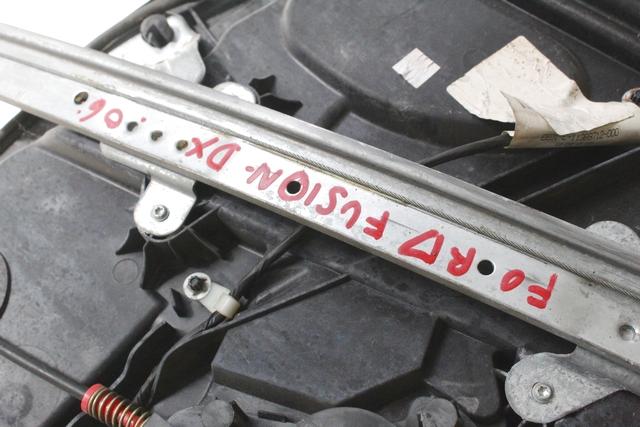 MEHANIZEM DVIGA SPREDNJIH STEKEL  OEM N. 16626 SISTEMA ALZACRISTALLO PORTA ANTERIORE ELETTR ORIGINAL REZERVNI DEL FORD FUSION JU (2002 - 02/2006) DIESEL LETNIK 2004