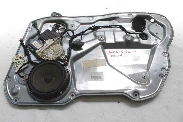 MEHANIZEM DVIGA SPREDNJIH STEKEL  OEM N. 17079 SISTEMA ALZACRISTALLO PORTA ANTERIORE ELETTR ORIGINAL REZERVNI DEL SEAT IBIZA 6L1 MK3 (01/2002 - 01/2006) DIESEL LETNIK 2005