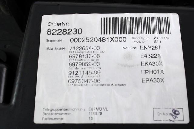 NOTRANJA OBLOGA SPREDNJIH VRAT OEM N. PNASTBWSR1E87RBR5P ORIGINAL REZERVNI DEL BMW SERIE 1 BER/COUPE/CABRIO E81/E82/E87/E88 LCI R (2007 - 2013) BENZINA LETNIK 2010