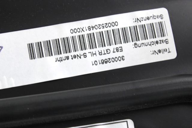 VRATNI PANEL OEM N. PNPSTBWSR1E87RBR5P ORIGINAL REZERVNI DEL BMW SERIE 1 BER/COUPE/CABRIO E81/E82/E87/E88 LCI R (2007 - 2013) BENZINA LETNIK 2010