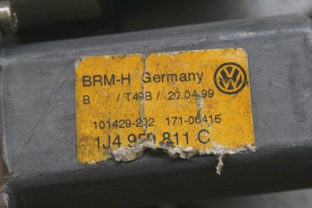 MEHANIZEM DVIGA ZADNJIH STEKEL  OEM N. 14560 SISTEMA ALZACRISTALLO PORTA POSTERIORE ELETT ORIGINAL REZERVNI DEL VOLKSWAGEN BORA 1J2 1J6 (08/1999 - 2005)DIESEL LETNIK