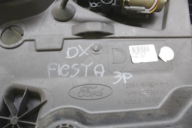 MEHANIZEM DVIGA SPREDNJIH STEKEL  OEM N. 16102 SISTEMA ALZACRISTALLO PORTA ANTERIORE ELETTR ORIGINAL REZERVNI DEL FORD FIESTA JH JD MK5 R (2005 - 2008) DIESEL LETNIK 2005