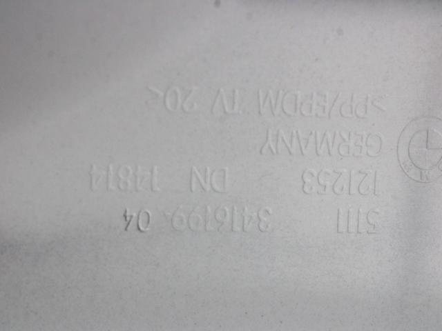 OKRASNI PROFILI SPREDNJEGA ODBIJACA  OEM N. 51113423786 ORIGINAL REZERVNI DEL BMW X3 E83 LCI R (2006 - 2010) DIESEL LETNIK 2008
