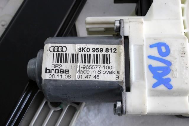 MEHANIZEM DVIGA ZADNJIH STEKEL  OEM N. 25510 SISTEMA ALZACRISTALLO PORTA POSTERIORE ELETT ORIGINAL REZERVNI DEL AUDI A4 B8 8K2 BER/SW/CABRIO (2007 - 11/2015) DIESEL LETNIK 2008