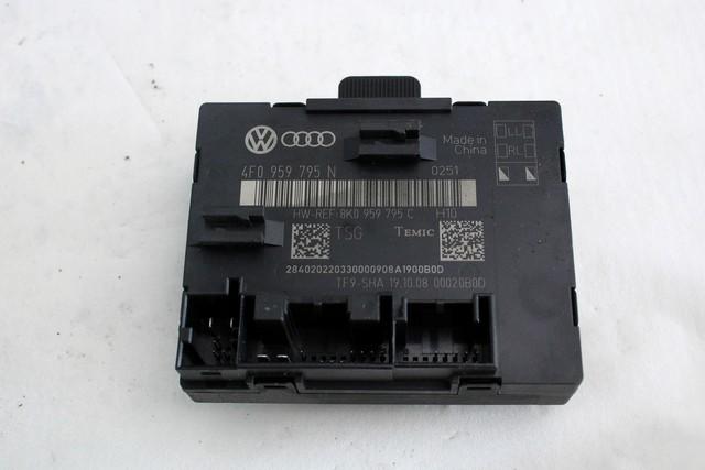 RACUNALNIK VRAT IN STEKEL OEM N. 4F0959795N ORIGINAL REZERVNI DEL AUDI A4 B8 8K2 BER/SW/CABRIO (2007 - 11/2015) DIESEL LETNIK 2008