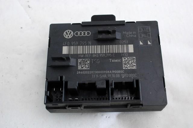 RACUNALNIK VRAT IN STEKEL OEM N. 4F0959795N ORIGINAL REZERVNI DEL AUDI A4 B8 8K2 BER/SW/CABRIO (2007 - 11/2015) DIESEL LETNIK 2008