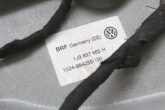 MEHANIZEM DVIGA SPREDNJIH STEKEL  OEM N. 8799 SISTEMA ALZACRISTALLO PORTA ANTERIORE ELETTRI ORIGINAL REZERVNI DEL VOLKSWAGEN GOLF IV 1J1 1E7 1J5 MK4 BER/SW (1998 - 2004) BENZINA LETNIK 1999