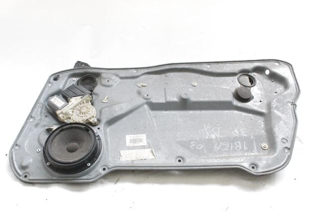 MEHANIZEM VETROBRANSKEGA STEKLA PREDNJIH VRAT OEM N. 17079 MECCANISMO ALZACRISTALLO PORTA ANTERIORE  ORIGINAL REZERVNI DEL SEAT IBIZA 6L1 MK3 (01/2002 - 01/2006) DIESEL LETNIK 2003