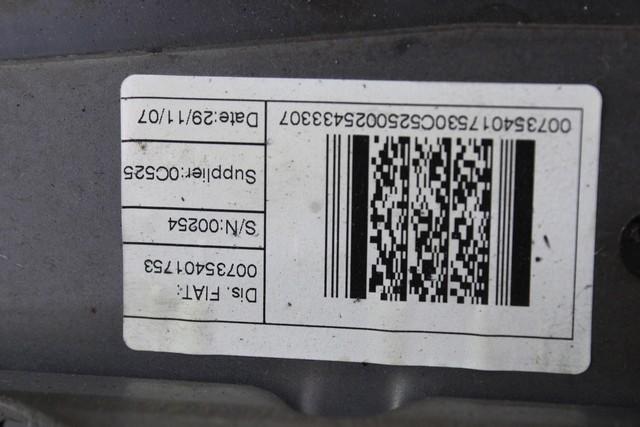 VOLANSKI DROG OEM N. 735401753 ORIGINAL REZERVNI DEL FIAT CROMA 194 MK2 R (11-2007 - 2010) DIESEL LETNIK 2008