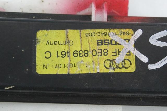 MEHANIZEM DVIGA ZADNJIH STEKEL  OEM N. 16049 SISTEMA ALZACRISTALLO PORTA POSTERIORE ELETT ORIGINAL REZERVNI DEL AUDI A4 B6 8E2 8E5 BER/SW (2001 - 2005) DIESEL LETNIK 2002