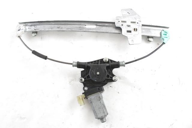 MEHANIZEM DVIGA SPREDNJIH STEKEL  OEM N. 19903 SISTEMA ALZACRISTALLO PORTA ANTERIORE ELETTR ORIGINAL REZERVNI DEL KIA RIO JB MK2 (2005 - 2011)DIESEL LETNIK 2006