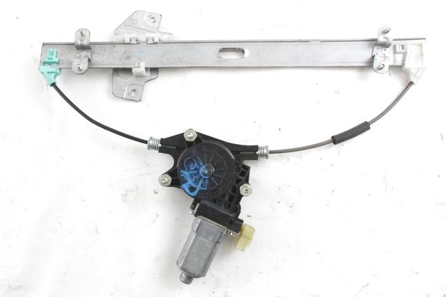 MEHANIZEM DVIGA SPREDNJIH STEKEL  OEM N. 19903 SISTEMA ALZACRISTALLO PORTA ANTERIORE ELETTR ORIGINAL REZERVNI DEL KIA RIO JB MK2 (2005 - 2011)DIESEL LETNIK 2006