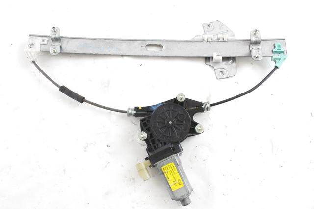 MEHANIZEM DVIGA SPREDNJIH STEKEL  OEM N. 19903 SISTEMA ALZACRISTALLO PORTA ANTERIORE ELETTR ORIGINAL REZERVNI DEL KIA RIO JB MK2 (2005 - 2011)DIESEL LETNIK 2006