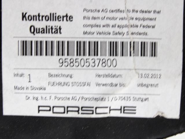 NOSILCI ZADNJEGA ODBIJACA  OEM N. 95850537800 ORIGINAL REZERVNI DEL PORSCHE CAYENNE 92A MK2 (2010 - 2017) BENZINA LETNIK 2012