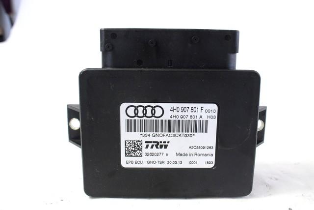 ELEKTRICNA PARKIRNA ZAVORNA  OEM N. 4H0907801F ORIGINAL REZERVNI DEL AUDI A8 D4/4H (2009 -2013)DIESEL LETNIK 2013