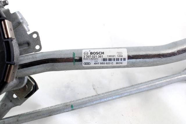 MOTORCEK PREDNJIH BRISALCEV OEM N. 4H1955119C ORIGINAL REZERVNI DEL AUDI A8 D4/4H (2009 -2013)DIESEL LETNIK 2013