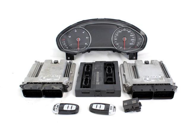 KOMPLET ODKLEPANJE IN VZIG  OEM N. 33432 KIT ACCENSIONE AVVIAMENTO ORIGINAL REZERVNI DEL AUDI A8 D4/4H (2009 -2013)DIESEL LETNIK 2013