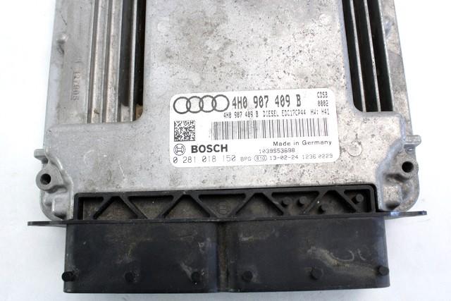 KOMPLET ODKLEPANJE IN VZIG  OEM N. 33432 KIT ACCENSIONE AVVIAMENTO ORIGINAL REZERVNI DEL AUDI A8 D4/4H (2009 -2013)DIESEL LETNIK 2013