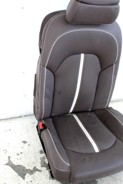 TRETJA VRSTA ENOJNI SEDEZ BLAGO OEM N. 23PSPADA8D4BR4P ORIGINAL REZERVNI DEL AUDI A8 D4/4H (2009 -2013)DIESEL LETNIK 2013