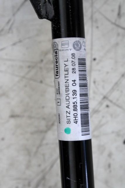 TRETJA VRSTA ENOJNI SEDEZ BLAGO OEM N. 23PSPADA8D4BR4P ORIGINAL REZERVNI DEL AUDI A8 D4/4H (2009 -2013)DIESEL LETNIK 2013