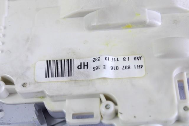 CENTRALNI ZAKLEP SPREDNJIH VRAT  OEM N. 4H1837016E ORIGINAL REZERVNI DEL AUDI A8 D4/4H (2009 -2013)DIESEL LETNIK 2013