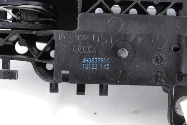 ZUNANJA KLJUKA SPREDNJA DESNA VRATA OEM N. 4H0837206B ORIGINAL REZERVNI DEL AUDI A8 D4/4H (2009 -2013)DIESEL LETNIK 2013