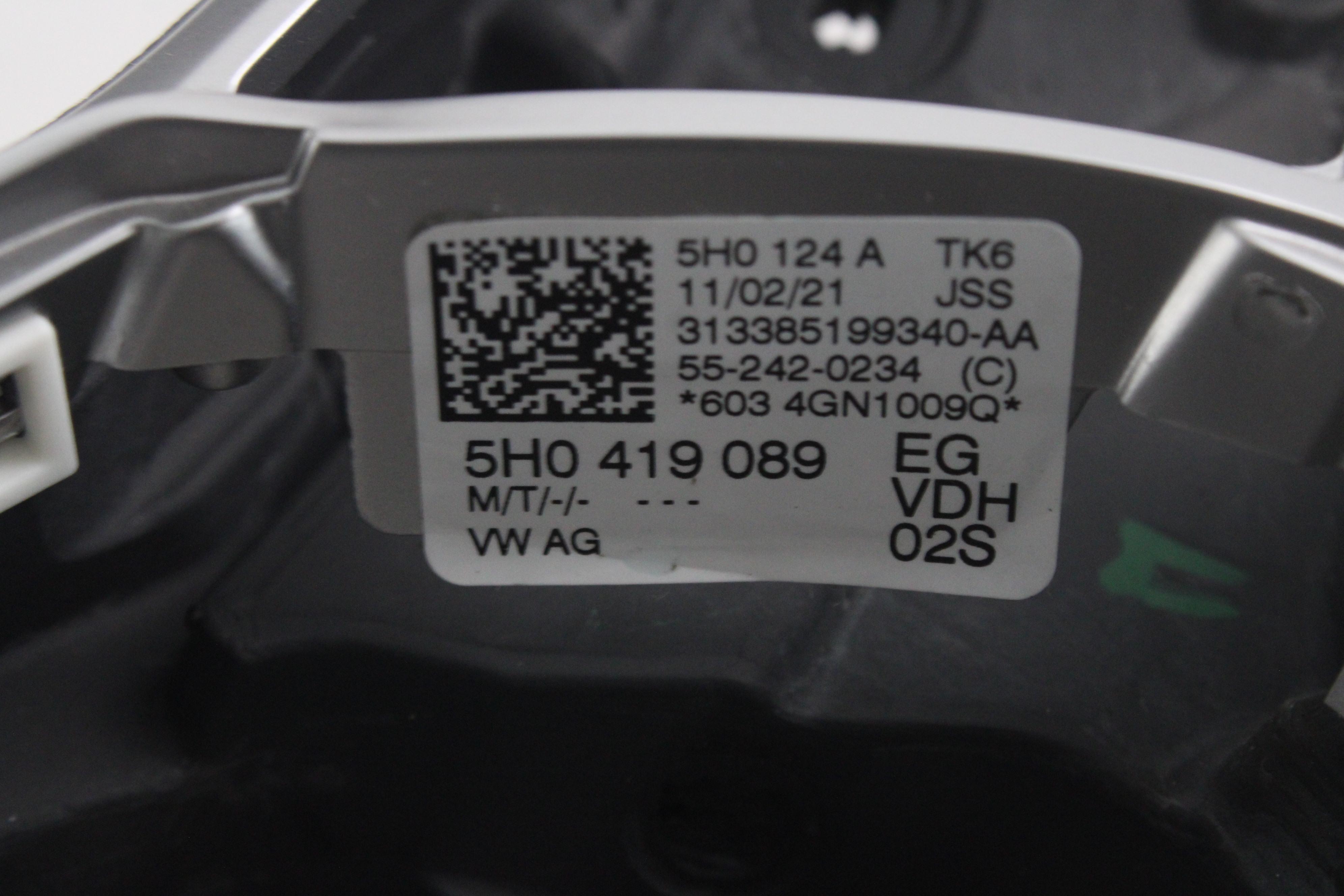 VOLAN OEM N. 5H0419089EGVDH ORIGINAL REZERVNI DEL VOLKSWAGEN TIGUAN AX1 MK2 R (DAL 2021)IBRIDO (ELETRICO-BENZINA) LETNIK 2021