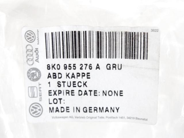 OKRASNI PROFILI SPREDNJEGA ODBIJACA  OEM N. 8K0955276A ORIGINAL REZERVNI DEL AUDI A4 B8 8K2 BER/SW/CABRIO (2007 - 11/2015) DIESEL LETNIK 2008