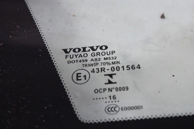 FIKSNO LEVO STEKLO OEM N. 31385424 ORIGINAL REZERVNI DEL VOLVO V60 MK1 (2010 - 2018)DIESEL LETNIK 2016