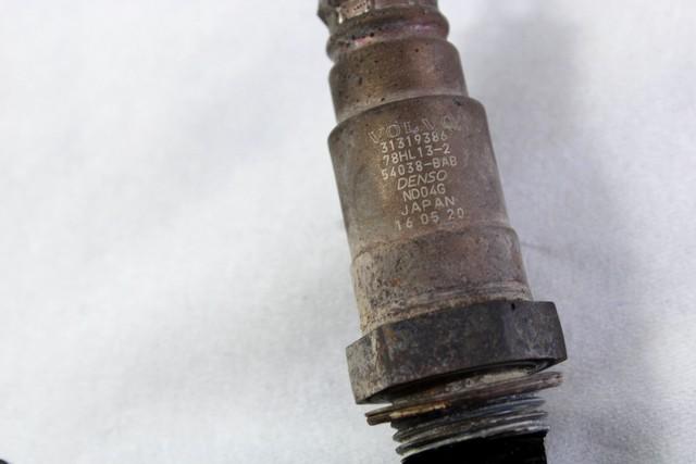 SONDA LAMBDA  OEM N. 31319386 ORIGINAL REZERVNI DEL VOLVO V60 MK1 (2010 - 2018)DIESEL LETNIK 2016