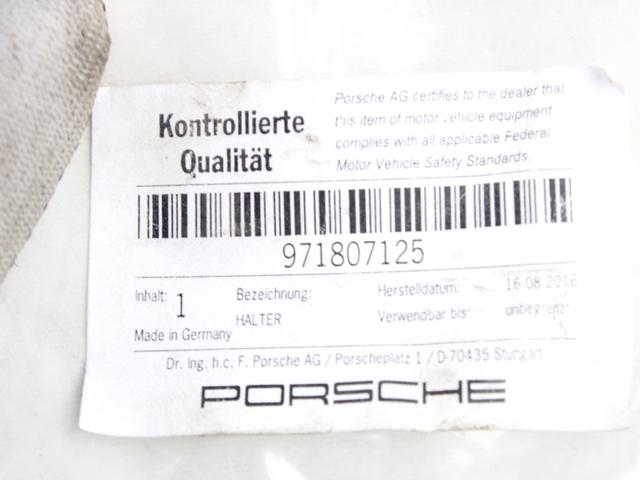 NOSILCI ZADNJEGA ODBIJACA  OEM N. 971807125 ORIGINAL REZERVNI DEL PORSCHE PANAMERA 971 97ADD1 MK2 (DAL 2016)DIESEL LETNIK 2017