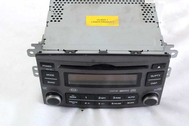 RADIO CD / OJACEVALNIK / IMETNIK HIFI OEM N. 961201D4003W ORIGINAL REZERVNI DEL KIA CARENS UN MK3 (2006 - 2013) DIESEL LETNIK 2008