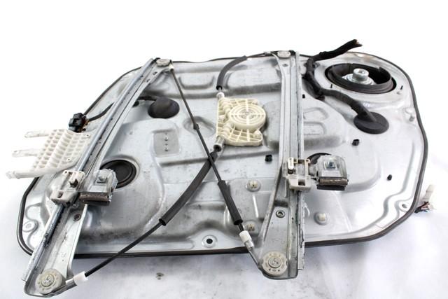 MEHANIZEM DVIGA SPREDNJIH STEKEL  OEM N. 19752 SISTEMA ALZACRISTALLO PORTA ANTERIORE ELETT ORIGINAL REZERVNI DEL KIA CARENS UN MK3 (2006 - 2013) DIESEL LETNIK 2008