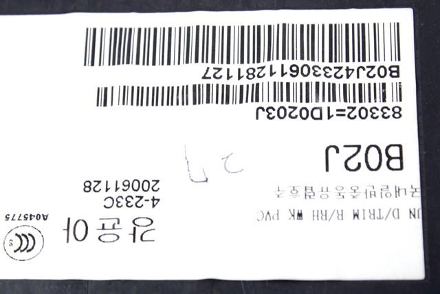 VRATNI PANEL OEM N. PNPDTKICARENSUNMK3MV5P ORIGINAL REZERVNI DEL KIA CARENS UN MK3 (2006 - 2013) DIESEL LETNIK 2008